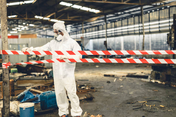 Professional Unattended Death Cleanup technician working in Epworth, GA